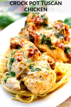 Chicken Tuscan, Crock Pot Tuscan Chicken, Top Crockpot Recipes, Chicken Crockpot Recipes Healthy, Tuscan Recipes, Tuscan Chicken, Fall Recipe