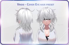 Creation version: VRoidStudio 1.29.1 VRoid Cover Eye hair preset. Fully rigged in VRoid Studio.  📁Cover_Eye_hair.zip Cover Eye_Front.vroidcustomitem Cover Eye_Back.vroidcustomitem Cover Eye_Side.vroidcustomitem Note: 1.  Unzip the file by right clicking and selecting extract or use Winrar.  Preview is available on VRoid Hub https://hub.vroid.com/en/characters/2596335641832941053/models/1873247262169548837 Please check the VRoid official help for how to import vroidcustomitem https://vroid.pixiv Hair Covering Eyes, Vroid Studio, Hair Covering, Drawing And Illustration, Halloween Shopping, Digital Drawings, Digital Drawing, Drawing Illustrations, Beauty Book