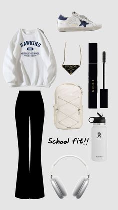 Cute Simple Outfits For School, First Day Outfit, Look Legging, Looks Pinterest