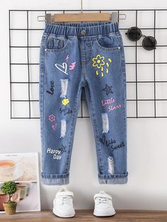 Boys And Girls Clothes, Track Pant, Smile Girl, Shorts Skirts, Denim Jacket Men, Fancy Jewelry, Embroidered Jeans, Pants Design