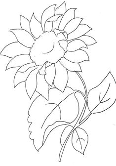 Couching Embroidery, Sunflower Paintings, Sunflower Festival, Sunflower Sketches, Children Book Illustration, Sunflower Illustration, Vector Line Art