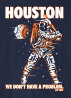 houston we don't have a problem men's tee - shirt by american apparel