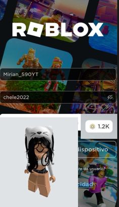the roblox app is displayed on an iphone screen, and it's being viewed