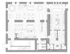 the floor plan for an apartment with two separate rooms and one living room in it