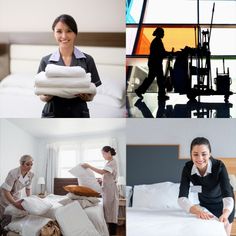 10 Things Housekeepers Wish They Could Tell You Housekeeping Photography, Housekeeping Business, Hotel Marketing Design, Hotel Staycation, Hotel Poster, Resort Photography, Hotel Housekeeping, Hotel Photography, Dream Collage