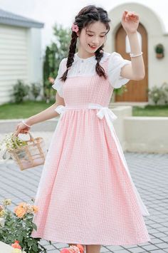 Gingham Picnic Twofer Dress (3 Colors) Gingham Clothing, Gingham Picnic, Twofer Dress, Heart Cardigan, Fall Chic, Dnd Stuff