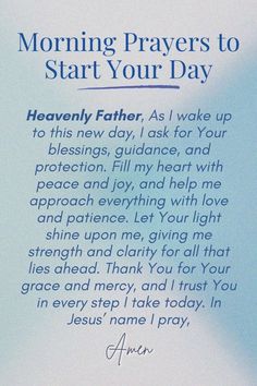 Prayers For In The Morning, Prayers For A Great Day, Prayers For Morning Blessings, Prayers Morning Daily, Saturday Morning Prayers And Blessing, Uplifting Prayers Encouragement, Prayer Of The Day Mornings, Christian Morning Prayers, Early Morning Prayers