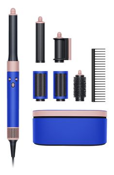 Dyson Special Edition Dyson Airwrap™ Multi-Styler Complete Long in Blue Blush (Limited Edition) $625 Value | Nordstrom Dyson Airwrap, Different Hair Types, Face Palette, Voluminous Curls, Hair Styler, Heat Damage, Styling Tools, Dry Hair, Hair Tools