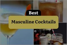 the best masculine cocktails to try in this summer's drink season