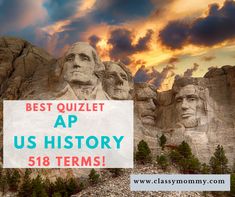 the mount rush monument with text overlay reading 10 amazing free resources history & government