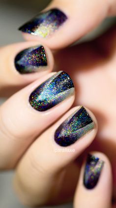 nail art Ombre Nail Art Designs, Trendy Nail Art Designs, Nail Art Ombre, Nail Swag, Winter Nail Art, Trendy Nail Art, Hot Nails, Unique Nails