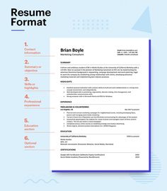 Best Resume Format for 2024 [Pros vs Cons] New Resume Format, Professional Resume Format, Internship Resume, Resume Building, Resume Ideas, Chronological Resume, Nurse Resume