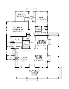 the first floor plan for this house