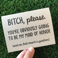 Unique Wedding Ideas Creative Diy, Funny Bridesmaid Proposal Cards, Bridesmaid Cards Funny, Funny Bridesmaid Proposal, Bridesmaid Funny, Be My Maid Of Honor, Pinterest Wedding, Wedding Party Invites, Bridesmaid Proposal Cards