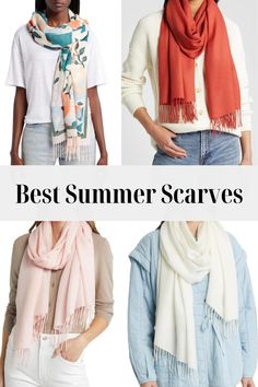 Best Summer Scarves Types Of Outerwear, Backyard Dinner, Backyard Dinner Party, Summer Shawl, Summer Scarf, Scarf Material, Cashmere Wrap, Summer Scarves