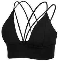 PRICES MAY VARY. Crisscross Back Straps let you twist with ease,the thick band and light lining add lift and create cleavage.Please kindly noted:The US size of the product is on the tag,please refer to this information. Detachable Cup add shape and full coverage,the stretch mesh lining giving a breathable and cool feeling. Sweat-wicking High Quality Fabric is four-way stretch, cool to the touch and fits like a second skin—this technical fabric offers support and smooth, low-friction. performance Stylish Bra, Strappy Bra, Yoga Top, Strappy Sports Bras, Padded Sports Bra, Yoga Bra, Fitness Yoga, Support Bras, Sport Bra