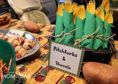 a table topped with lots of different types of food