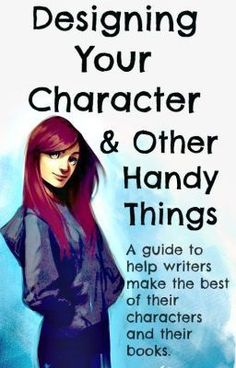 the cover of designing your character and other handy things, featuring a woman with red hair