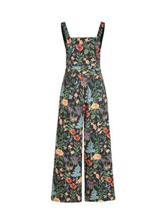 ⚡Buy 2024 Floral Print Wide Leg Overall Jumpsuit Beige XL under $32.00 in One-Pieces at AnotherChill.com Online. This jumpsuit features an oversized fit with a mid rise waistline and wide leg pant style. It has a long trousers length and a square neckline. It is made of a woven material with a composition of 10% polyamide and 90% polyester, providing a non-stretch fabric. Perfect for a picnic or holiday, this jumpsuit is adorned with a floral print and detailed with buttons.. ✓2024 S/S OUTFITS. Designer Overalls, Jumpsuit Pink, 90s Y2k Fashion, Baggy Dresses, Jumpsuit Blue, Overall Jumpsuit, 2000s Outfits, Designer Jumpsuits, Long Trousers