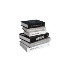 three books stacked on top of each other in front of a white background with the words rapunel