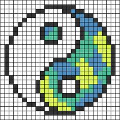 a cross - stitch pattern with an image of a smiley face on it's side