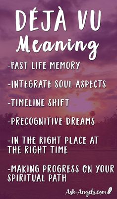 Deja Vu Meaning, 10 Meaning, Precognitive Dreams, Past Life Memories, Become Wealthy, Dream Symbols, Deja Vu, Spiritual Path