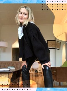 These Leather Pants Went Viral On TikTok — Here’s Why+#refinery29 Aritzia Melina Pant, Pants Street Style, Melina Pants, Melina Pant, Leather Face Mask, Viral On Tiktok, Find Joy, Faux Leather Pants, Big Apple