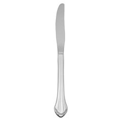 a knife is shown on a white background with clippings to the side and bottom