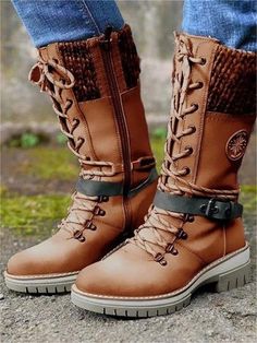 @clothing7haul | Linktree Cute Snow Boots, Orthopedic Doctor, Orthopedic Shoes, Warm Shoes, Chic Type, Combat Boot, Estilo Chic, Brown Heels, Comfortable Boots