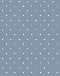 a blue background with white polka dots