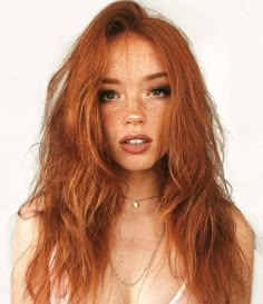 Riley Rasmussen, Beautiful Freckles, Red Haired Beauty, Red Hair Woman, Beautiful Red Hair, Copper Hair Color, Long Red Hair, Messy Hair