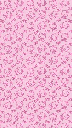 . Pink Hello Kitty Wallpaper, Hello Kitty Background, Kitty Background, Pink Wallpaper Backgrounds