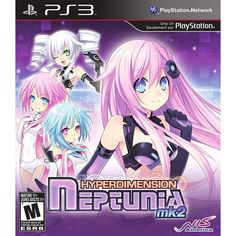 the coverart for hyperdimension nepunia miko and her friends