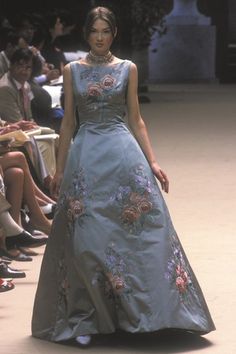 1998 Couture, Balmain Couture, Irina Lazareanu, Balmain Designer, Fashion Photographer, Fashion Collection, One Shoulder Formal Dress