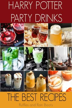 harry potter party drinks the best recipes