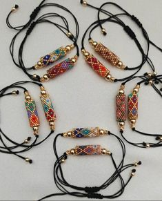 an assortment of beaded bracelets and necklaces