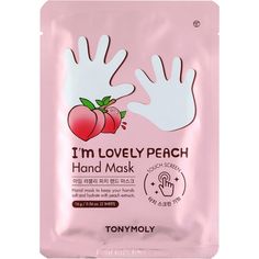 I'm Lovely Peach Hydrating Body Mask -  TONYMOLY I'm Lovely Peach Hydrating Body Mask work hard to hydrate and repair dry skin. Infused with Peach extract, these products naturally firm skin and combat signs of aging delivering a younger- youthful appearance. Balance your skin's natural moisture barrier and restore it for a healthy glow.    Benefits     Moisturizes dry, cracking hands Naturally firms skin     Key Ingredients     Peach Extract - 16,000 ppm of Peach extract brightens up dull looki Peach Extract, Hydrating Sheet Mask, Cracked Hands, Hand Mask, Body Mask, Foot Mask, Peach Fruit, Licorice Root Extract, Bath Ideas