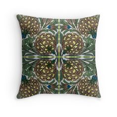 a decorative pillow on a white background