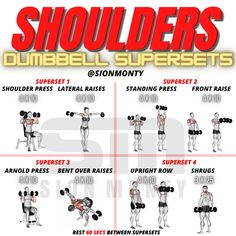 the shoulders dumbbell exercises are great for beginners