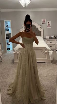 Glitter Ball Gown, Prom Dress Inspo, Classy Prom, Glitter Ball, Classy Prom Dresses, Stunning Prom Dresses, Casual Party Dresses, Prom Dress Inspiration, Princess Dresses