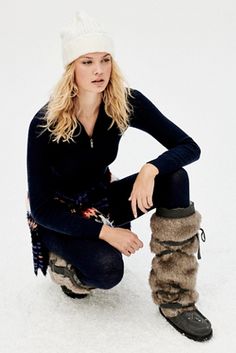 Shop our Faux Fur Tall Wrap Mukluk at FreePeople.com. Share style pics with FP Me, and read & post reviews. Free shipping worldwide - see site for details. Tie Wrap, Boho Clothing, Winter Wardrobe, Boho Outfits, Color Coding, Beading