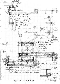 some sketches from the design process