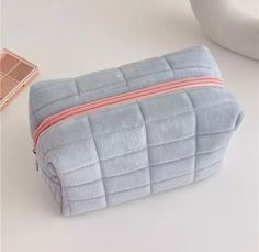 This one's a must-have! Perfect for any sartorial situation—from a quick jaunt to a glamorous getaway—this poofy puffy cosmetic pouch is as cute as it gets. With a pastel hue, a metal zipper, and a plush quilted pattern, you won't be able to wait to add it to your collection! Go on, grab it now! Details: 18cm*10cm*10cm/7"x4"x4" Nylon polyester material Large Makeup Bag, Clear Makeup Bags, Small Cosmetic Bags, Handbag Organization, Pouch Organizer, Toiletry Bag Travel, Cosmetic Storage, Toiletry Bags, Square Quilt