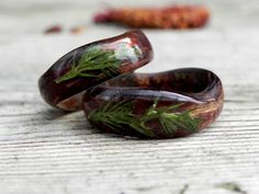 Summer pressed juniper is stacked in resin wooden ring with forest bark will be a good gift for nature and forest lovers. My terrarium jewelry inspired by the beauty of the forests around me. my house is in the forest. Every day I watch the beauty of the forest and I want to share it with you. for my rings I use a bent thin layer of bark or wood and forest grass and plants. all this I place in epoxy resin. you can offer a combination of wood and plants as you like. you can also choose the width Juniper Wedding, Plant Ring, Wood Rings Women, Forest Ring, Nature Wedding Ring, Twig Wedding Band, Plant Rings, Bark Ring, Wood Engagement Ring