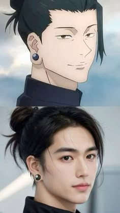 How To Draw Getou Suguru, Getou Suguru Realistic, Cosplay Facil, Suguru Cosplay, Lookism Webtoon, Cosplay Hair, Mythical Creatures Art, Aesthetic Guys, I Love Anime