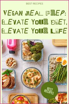 the best meal prep guide to elevate your diet