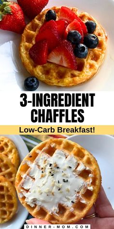 You will love these easy, 3-ingredient cauliflower chaffles because they are low-carb and low-calorie. Most chaffle recipe use almond flour, which is delicious, but also a high calorie ingredient. But, cauliflower does the job too and it doesn't taste like a veggie either! The result is a cauliflower waffle or chaffle that's perfect for decadent breakfast or brunch. Chaffles Recipe Keto Easy With Almond Flour, Oatmeal Chaffle Recipe, Sandwich Chaffle Recipe, Chaffle Without Almond Flour, How To Make A Chaffle, Easy Chaffle Keto Recipe, Keto Breakfasts Easy, Quick And Easy Low Carb Breakfast, Chaffle Recipe Keto Easy With Almond Flour