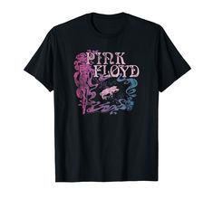 PRICES MAY VARY. Lightweight, Classic fit, Double-needle sleeve and bottom hem Animal Tshirt, Pink Floyd, Fabric Texture, Branded T Shirts, Types Of Printing, Fabric Weights, Boho Fashion, Collar Styles, Top Styles