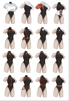 the different types of women's swimsuits