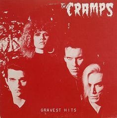 the cramps - greatest hits cd, with an advertise for their album